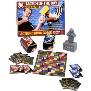 Toy Brokers Match Of the Day Action Trivia Game Second Season