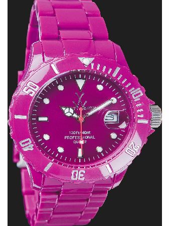 toy Watch Fluo Only Time Purple Rain