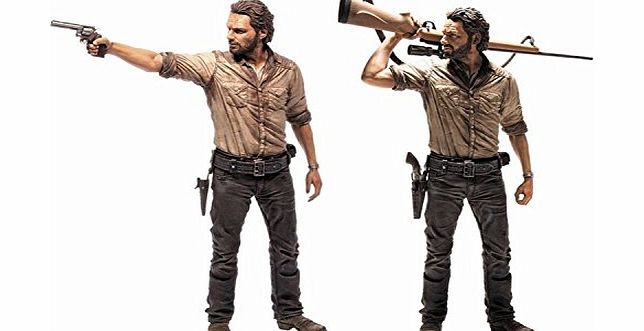 McFarlane Toys The Walking Dead TV 10`` Rick Grimes Deluxe Figure