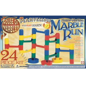 24 Piece Marble Run