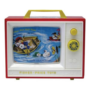 Classic Fisher Price Two Tune Television