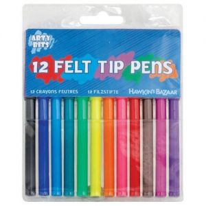 Pack of 12 Felt Tip Pens