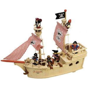 Wooden Paragon Pirate Ship