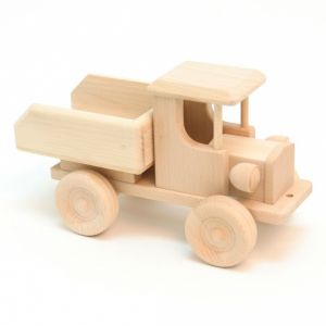 Wooden Tipper Truck with Blocks