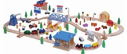 Toys For Play Train Set (100 Pieces)