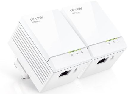TL-PA6010KIT AV600 Gigabit Powerline Adapter Starter Kit (600Mbps, Multiple HD Streams and No Configuration Required) - 2 Units Pack