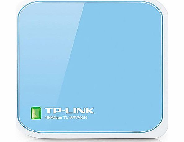 TP-Link TL-WR702N Universal N Nano Travel Router/Wi-Fi Range Extender/TV, Gaming Set-top Adapter with USB Ch