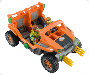 Planet Protectors Figures and Rapid Response Vehicle