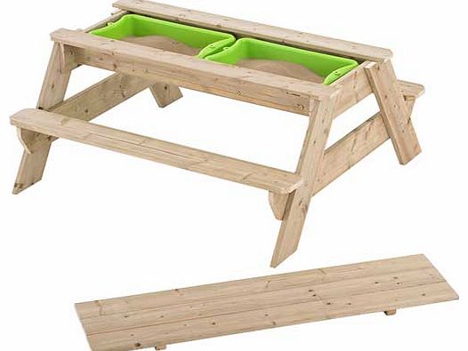 Deluxe Picnic Table Sandpit