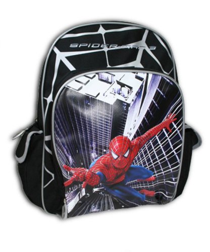 Trade Mark Collections Spider Man 3 Large Backpack Red and Black