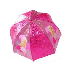 Trademark Collections Barbie Tinted Dome Umbrella