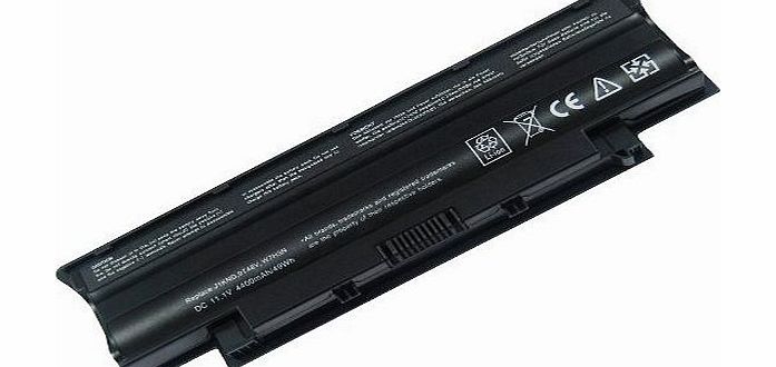 Trademarket 48 Whr 6-cell Lithium-ion Replacement Laptop Battery for Select Dell Inspiron / Vostro Laptops - 13r (N3010)/14r (N4010)/15r (N5010)/17r (N7010)/m5010/n5040