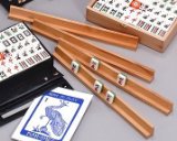 Traditional Games Mah Jongg Wooden Racks