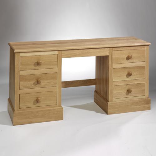 Traditional Light Oak Bedroom Furniture Traditional Light Oak Double Dressing Table