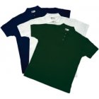 Organic Pique Cotton Polo Shirt - Green