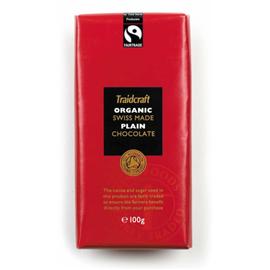 traidcraft Organic Plain Chocolate Organic - 100g
