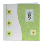 Traidcraft Row of Primroses Card