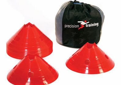 Training Equipment  Giant Saucer Cones - Set Of 20