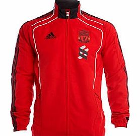 Training Wear Adidas 2010-11 Liverpool Adidas Presentation Jacket (Red)