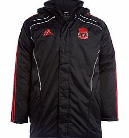 Training Wear Adidas 2010-11 Liverpool Adidas Stadium Jacket (Black)