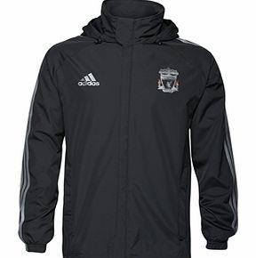 Training Wear Adidas 2011-12 Liverpool Adidas Allweather Jacket (Grey)