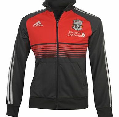 Training Wear Adidas 2011-12 Liverpool Adidas Anthem Jacket (Black)