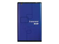Transcend 160GB StoreJet 2.5 SATA Hard Drive USB 2.0 Bus Powered Blue