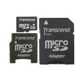 transcend 2GB MicroSD Card With 2 Adapters