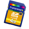 Transcend 4GB SDHC Card (Class 6)