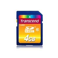Transcend 4GB SDHC Secure Digital Card Class 10