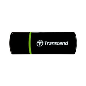Transcend 8 in 1 USB Memory Card Reader - Black