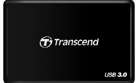 Transcend All-in-1 Multi-Card Reader Device (SDHC/SDXC/MSXC USB 3.0) Black