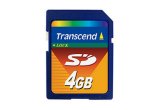 Transcend Secure Digital Card - 4GB TS4GSDC