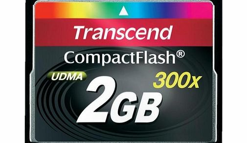 Transcend TS2GCF300 2 Gb CompactFlash (Cf) Card