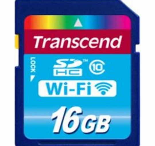 Transcend Wi-Fi SD Card, 16GB