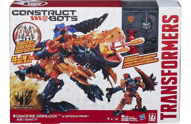 4 Construct-a-Bot Dinofire Grimlock