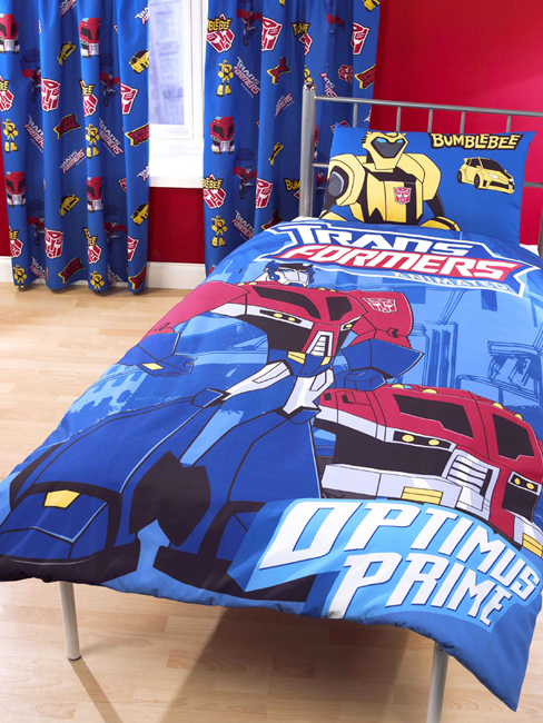 Transformers Duvet Cover and Pillowcase Robot