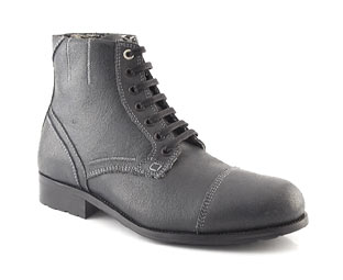 Leather Military Style Boot