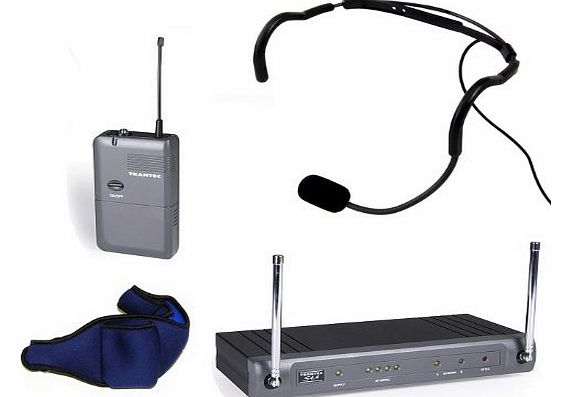 Trantec S4.4W Radio Wireless Headworn Headset Aerobics System