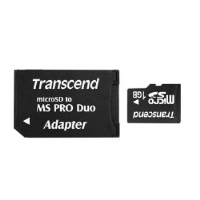 TRASCEND 1GB MICRO SD WITH MS DUO PRO ADAPT