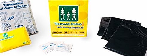 Travel John TravelJohn Disposable Solid Waste Bags - 3-Pack