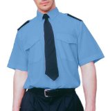 Premier Easycare Short Sleeve Pilot Shirt, Light Blue, 18.0