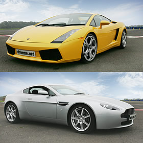 treatme.net Aston Martin vs Lamborghini Experience for 2