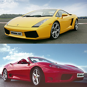 treatme.net Ferrari vs Lamborghini for 2 (Stafford)