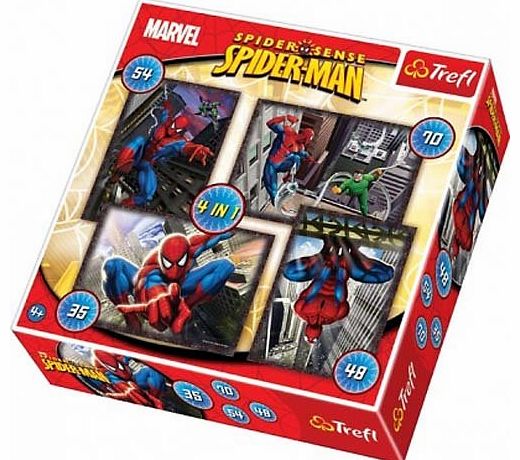 4-in-1 Puzzle Spiderman Spiderman
