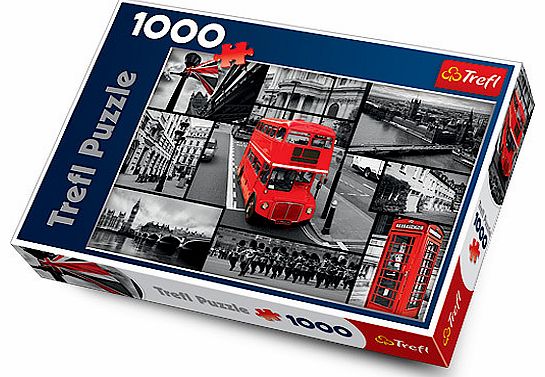 Trefl London Collage Jigsaw Puzzle - 1000 Pieces