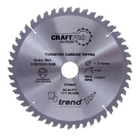 Trend Craft Blade Cc 255mm X 24T X 30mm (Sawblades / Circular Sawblade 255mm)