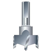 Trend Multi-Boring Hinge Sink Bit 28mm (Tct Drilling Tools / Machine Bits)