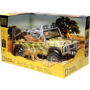 Trends UK National Geographic African Expedition Explorer Jeep With Figure