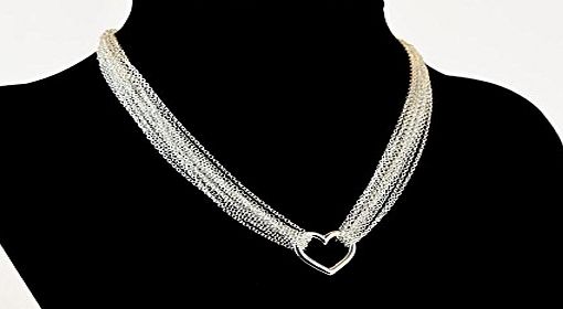Trendsetter Chain   Bracelet Set Silver 925 Ladies Outfit Choker Necklace Woman Statement